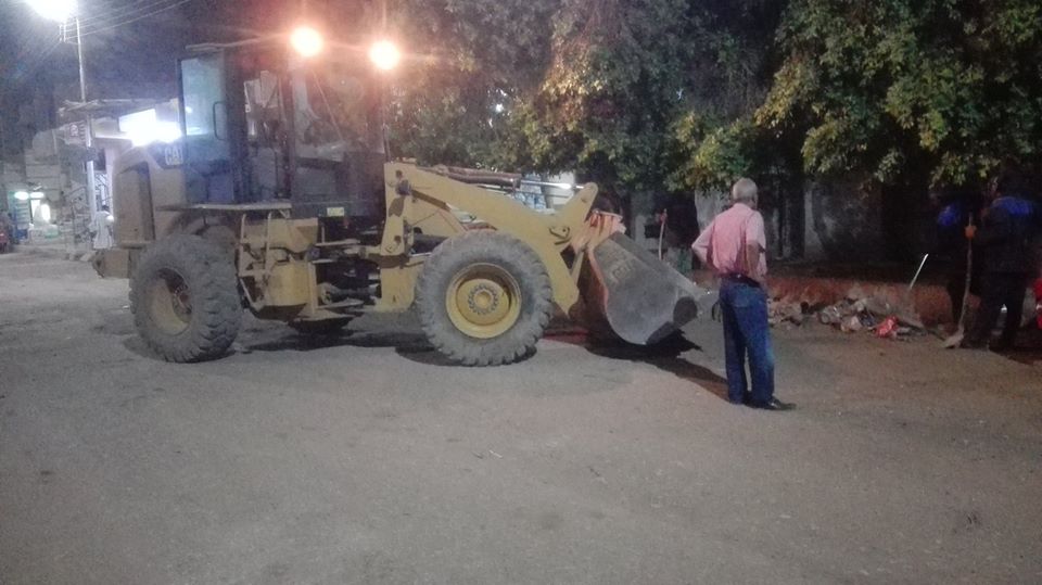 رئيس المدينة يتابع حملات النظافة ورفع الإشغالات