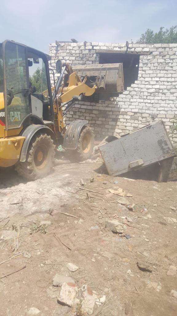 إزالة 786 تعديًا على أملاك الدولة والأراضى الزراعية بالغربية (1)