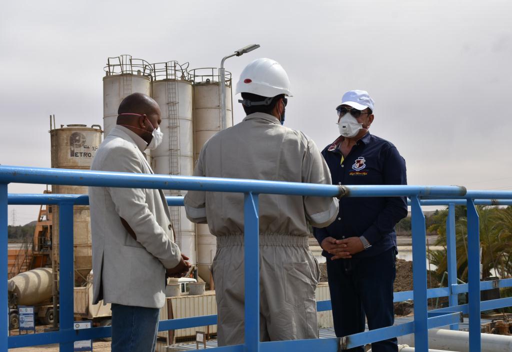 مشروع المعالجة الثلاثية بمحطة صرف الحاجر  (1)