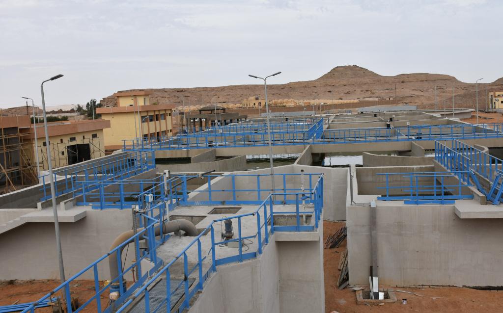 مشروع المعالجة الثلاثية بمحطة صرف الحاجر  (2)