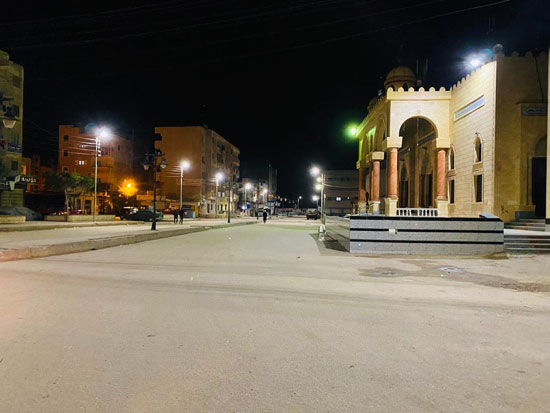 التزام مواطنى كفر الشيخ بتنفيذ قرار الحظر  (1)