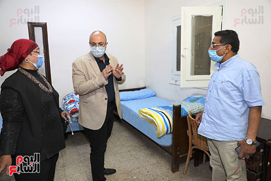 تجهيز-المدينة-الجامعية-ببنى-سويف-لاستقبال-1205-مصريا-عائدا-من-الخارج-(1)