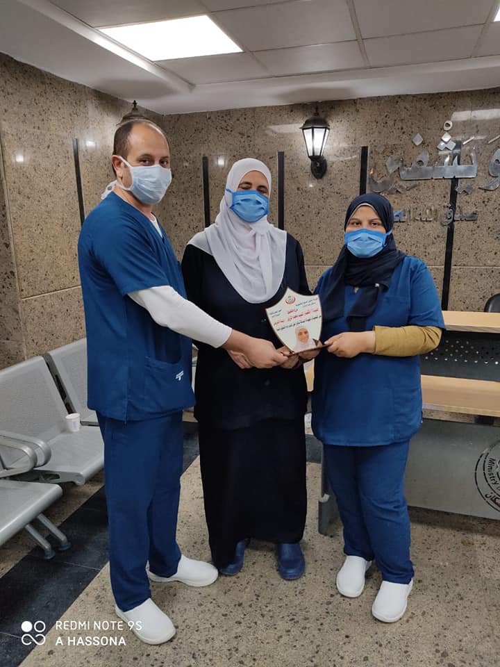تكريم طاقم التمريض بقها