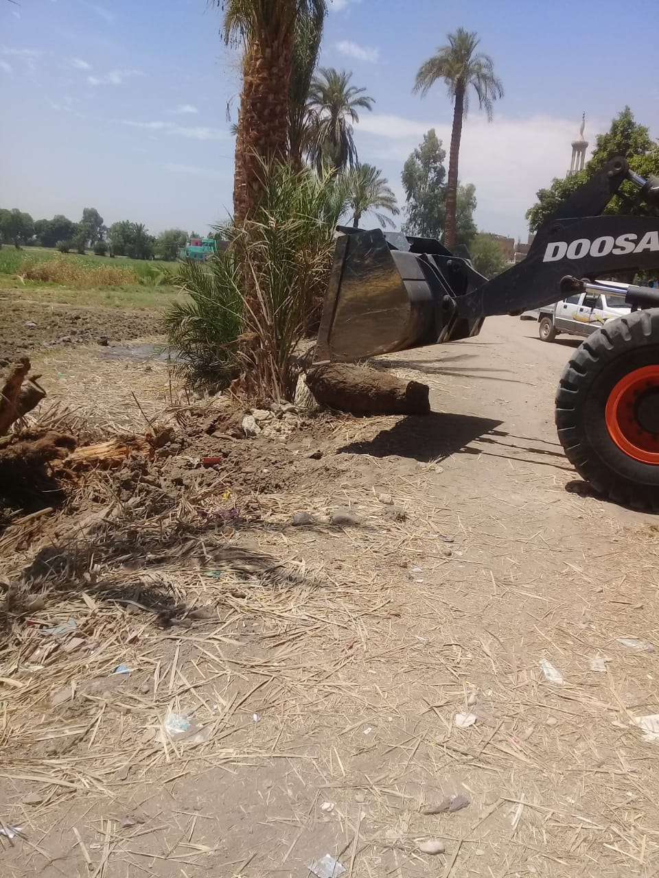 حملات إزالة التعديات بالأقصر