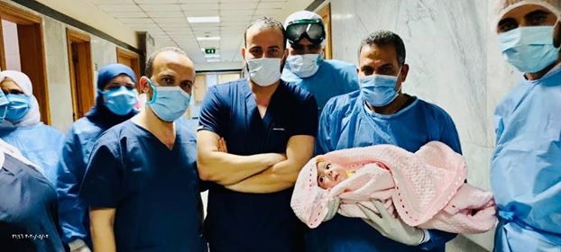أصغر طفل مصرى ينتصر على فيروس كورونا عمره 38 يوما 3