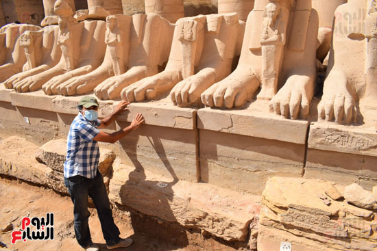 مشرف-مشروع-كباش-الكرنك-يكشف-تفاصيل-العمل-فى-إنقاذها