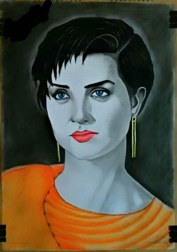 هارون فنان بورترية بالعريش (4)