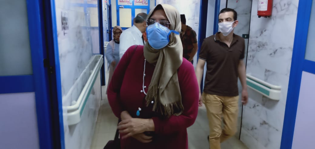 وكيل صحة الغربية يتفقد مستشفى إبيار المركزى فى كفر الزيات (2)