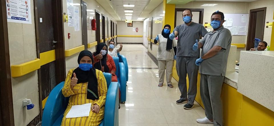 مستشفى إسنا للحجر الصحى تعلن خروج 13 حالة بعد شفاؤهم مستشفى إسنا للحجر الصحى تعلن خروج 13 حالة بعد شفاؤهم