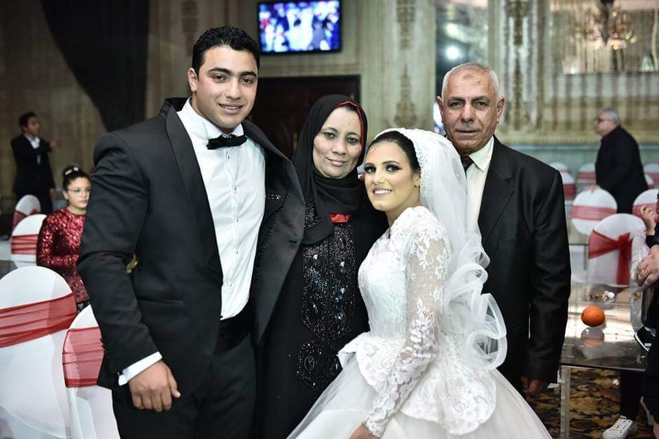 خلال حفل زفاف الشهيد خالد المغربي