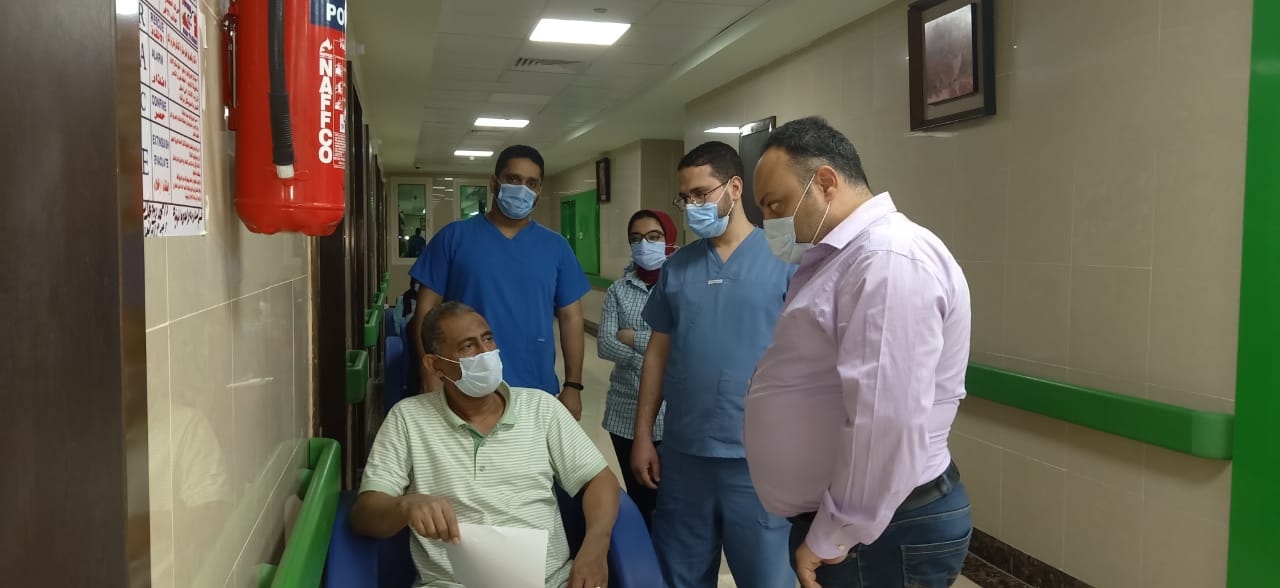 المتعافين من فيروس كورونا بمستشفى إسنا التخصصى (2)