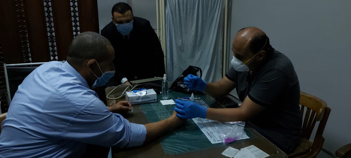 عينات كورونا وتحليلها من العاملين بالديوان العام (3)