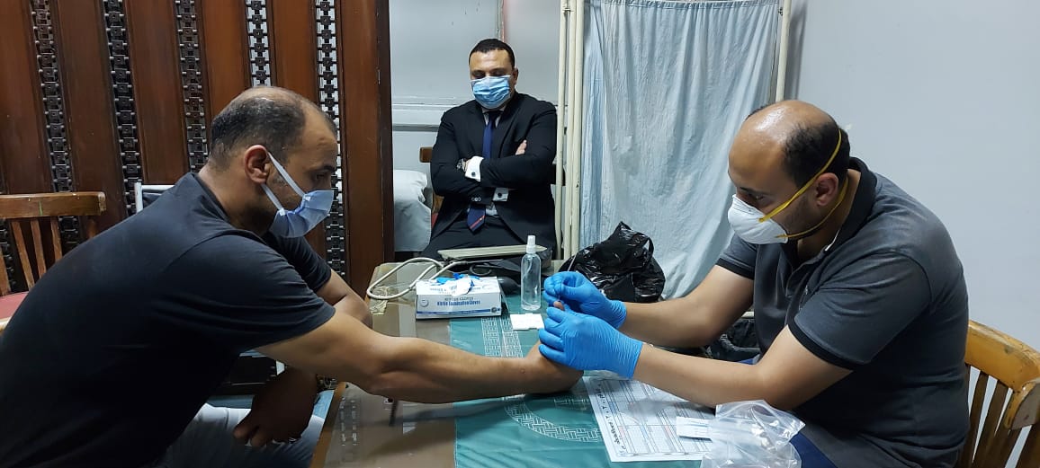 عينات كورونا وتحليلها من العاملين بالديوان العام (5)