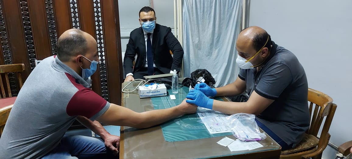 عينات كورونا وتحليلها من العاملين بالديوان العام (4)