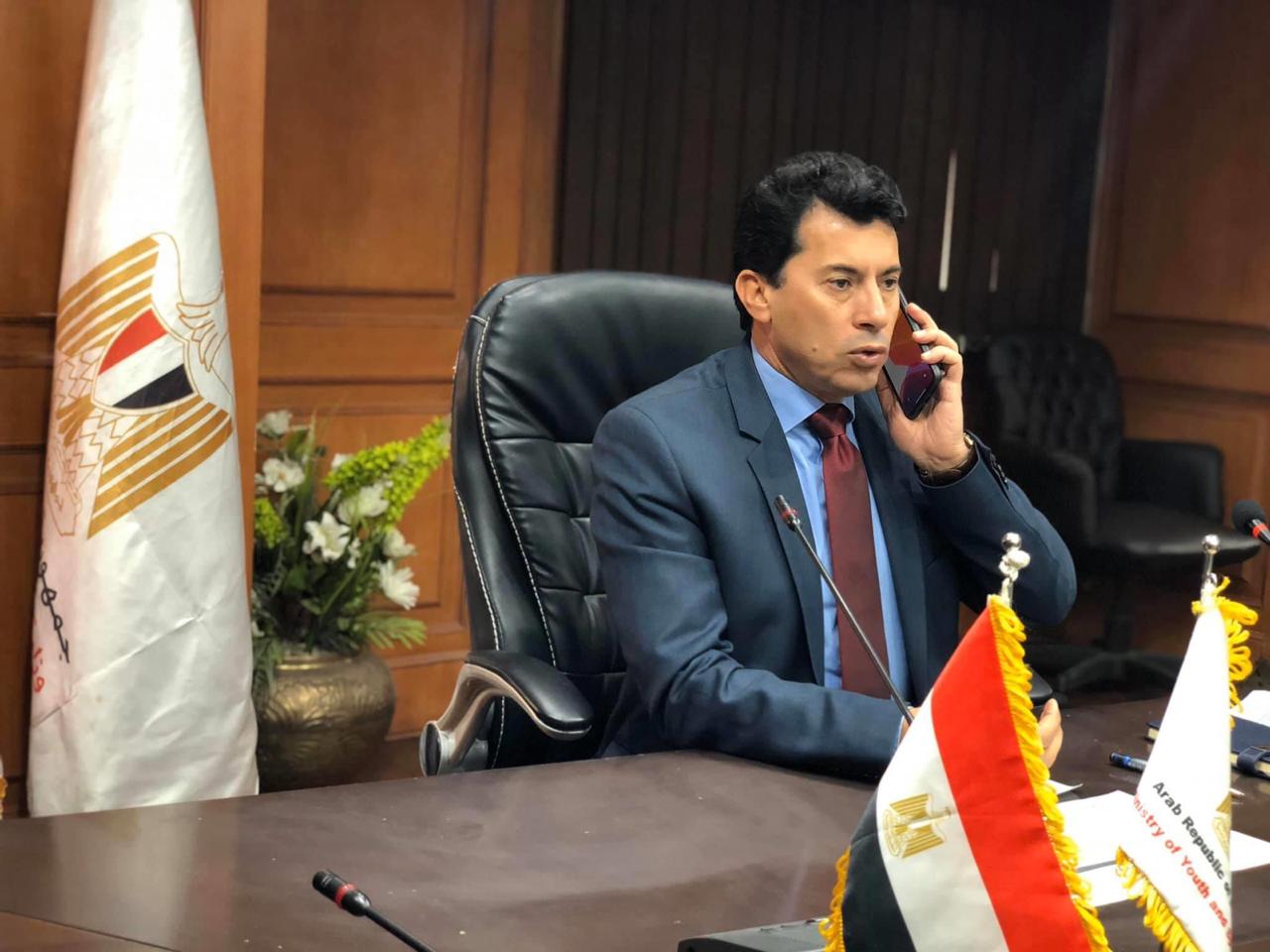 وزير الرياضة