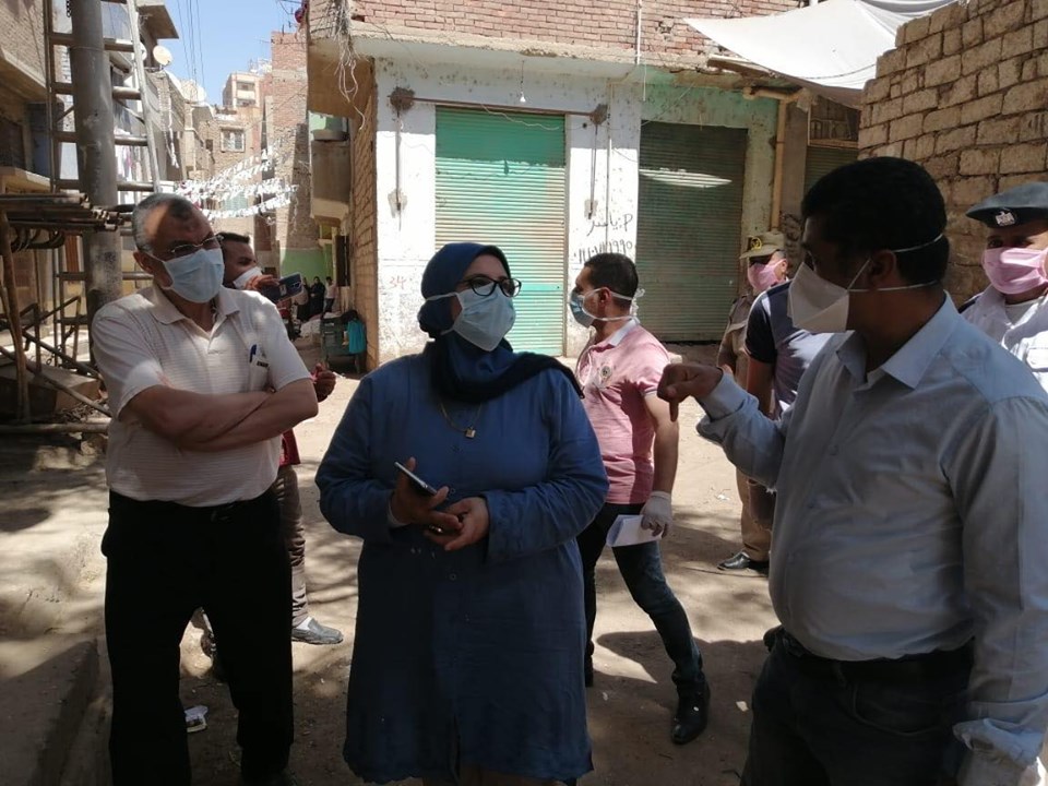 رفع الحجر الصحي عن قريتين وشارعين بالمنيا  (1)