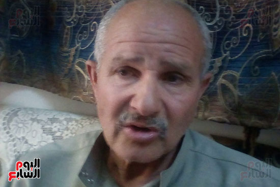 والد الشهيد النقيب هيثم فتحى والد الشهيد النقيب هيثم فتحى