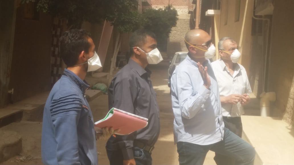 رفع الحجر الصحي عن قريتين وشارعين بالمنيا  (4)