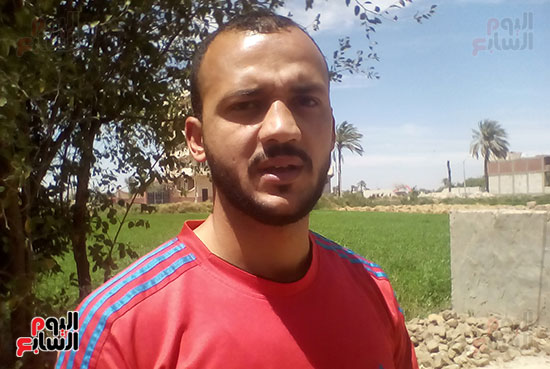 المهندس احمد شقيق الشهيد هيثم فتحى المهندس احمد شقيق الشهيد هيثم فتحى