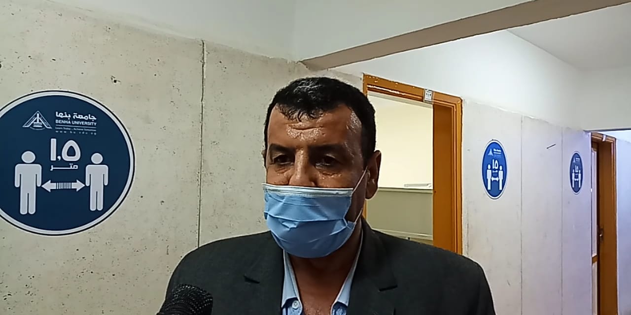 الدكتور عوض الله سليمان مدير عام المدن الجامعية بجامعة بنها