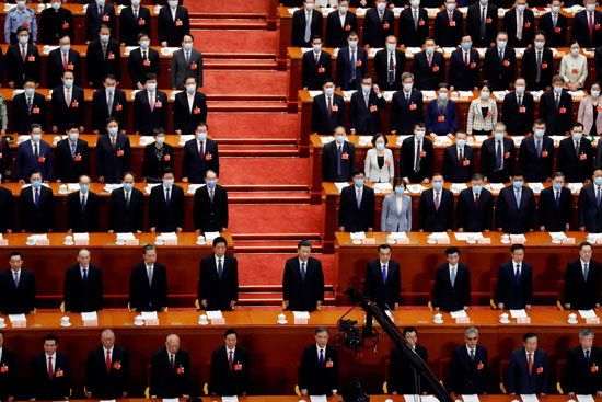 الرئيس الصينى يحضر الجلسة الافتتاحية للمؤتمر فى بكين