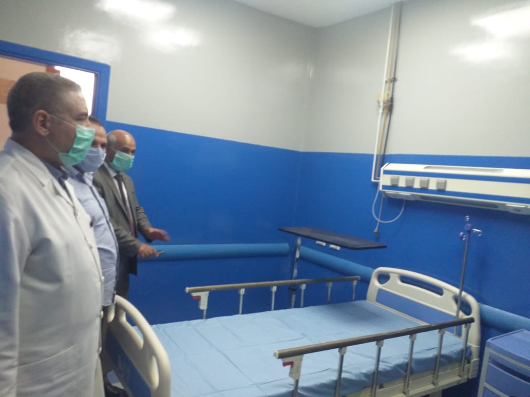 محافظ الغربية يفتتح وحدة العناية المركزة بمستشفى صدر المحلة (5)