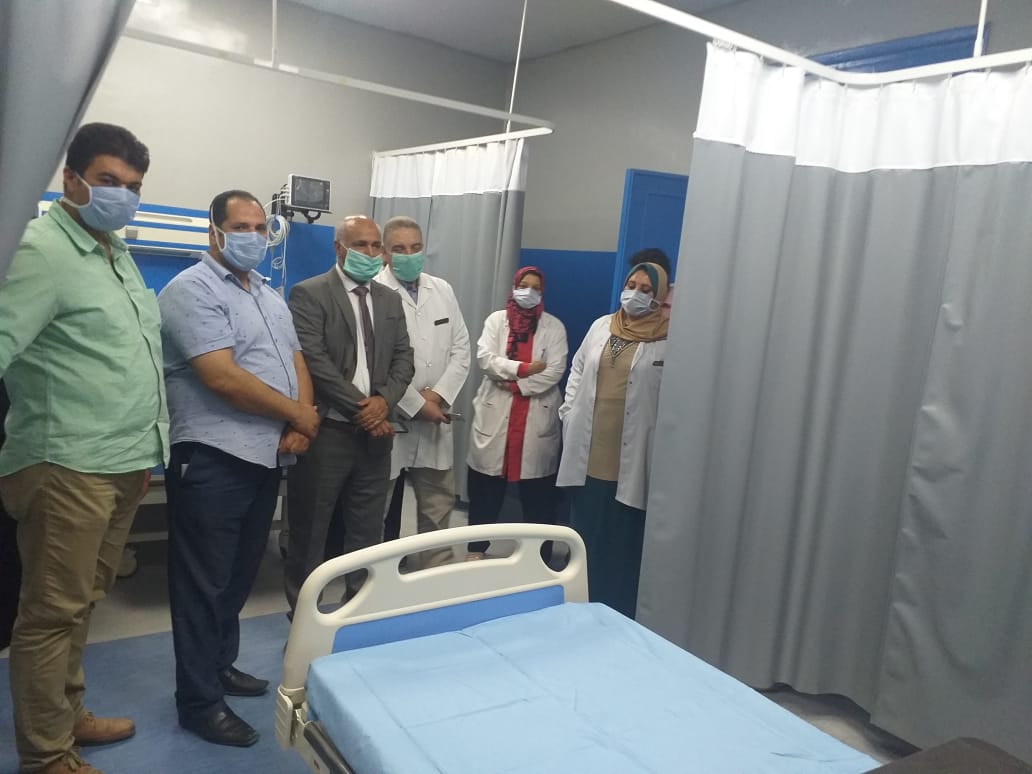 محافظ الغربية يفتتح وحدة العناية المركزة بمستشفى صدر المحلة (4)