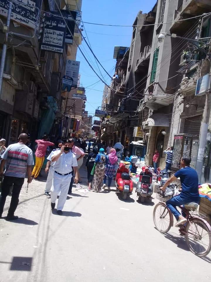 حملة إشغالات مكبرة بشوارع مدينة المحلة الكبرى (1)