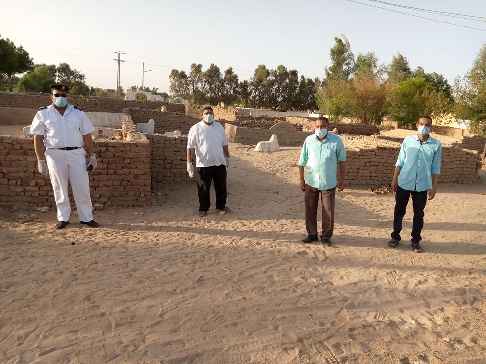 جولات لمنع زيارات المقابر بقرى الأقصر