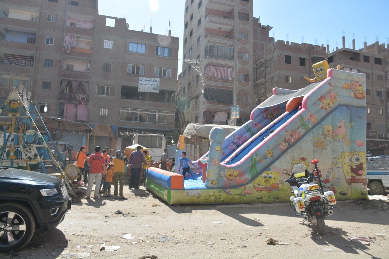 ضبط ملاهي مخالفة بشبرا الخيمة