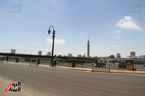 غلق كورنيش النيل بالقاهرة (6)