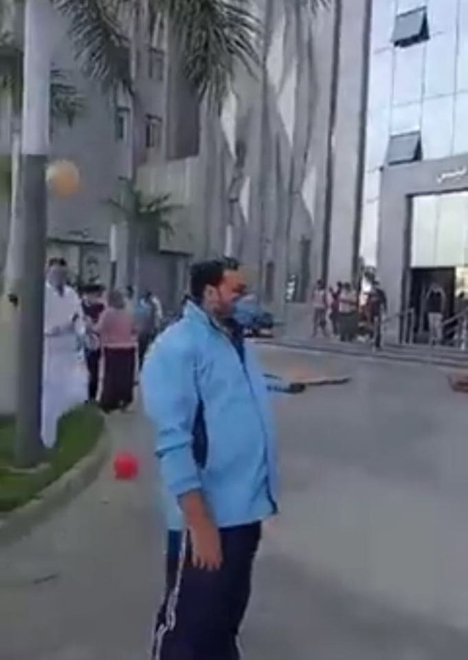 احتفال مستشفى ابو خليفة بعيد الفطر مع المرضى (12)