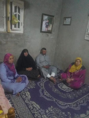 أسرة الشهيد البطل المجند عبد الجواد عبد العليم سليم (1)