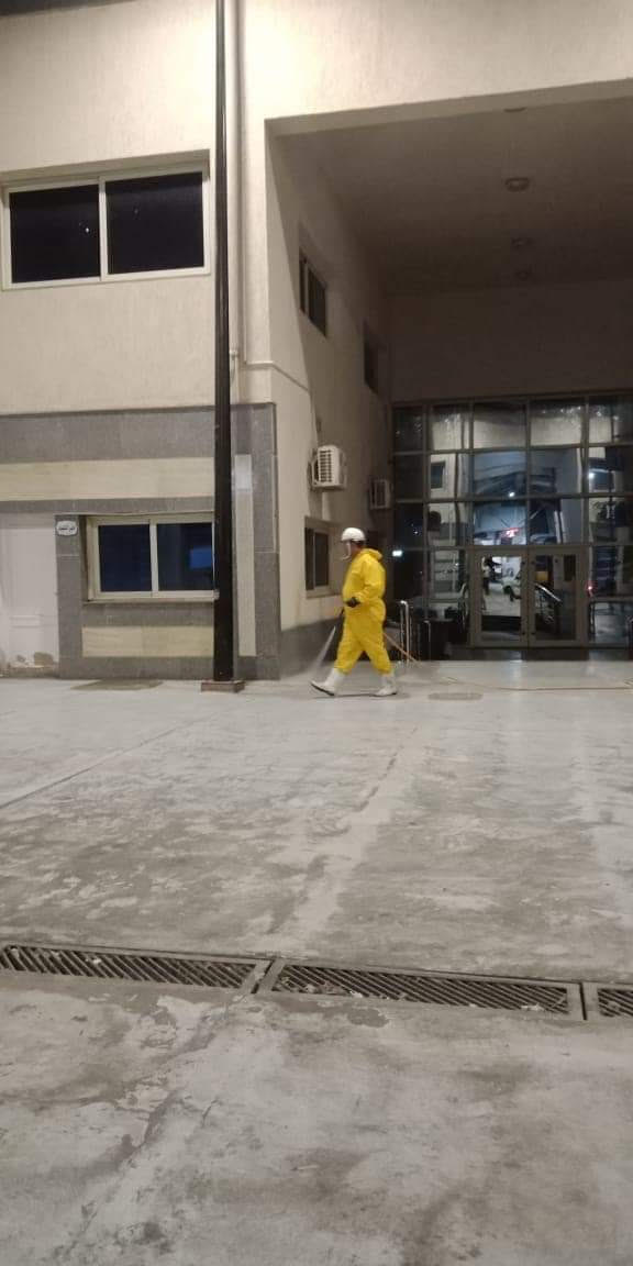 تعقيم المنشأت والشوارع والمنازل ببورسعيد (2)