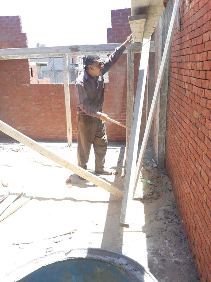 فك الشدة الخشبية