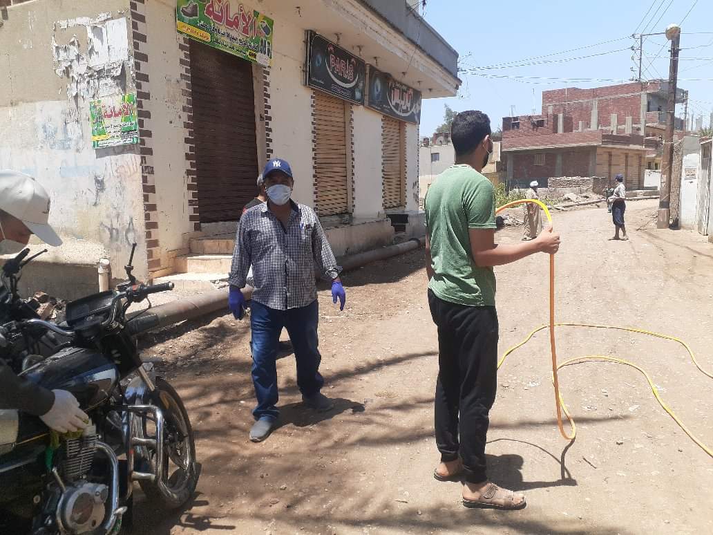 تطهير وتعقيم قرية الرحمانية  (4)