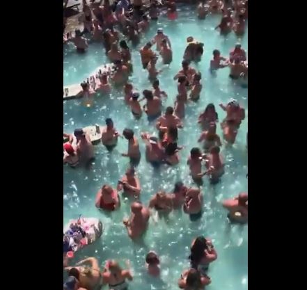حفلة فى حمام سباحة بأمريكا (2)
