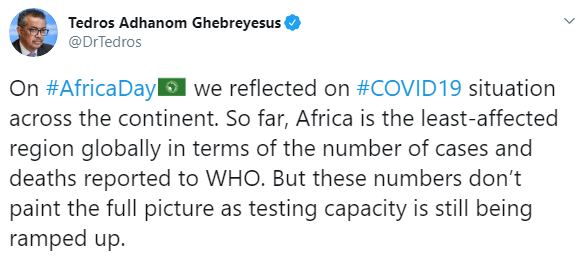 مدير عام منظمة الصحة العالمية