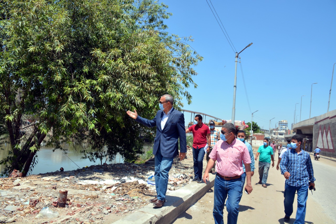 جولة محافظ القليوبية جولة محافظ القليوبية