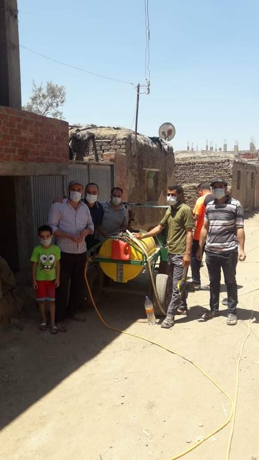 تطهير وتعقيم قرية الرحمانية  (3)