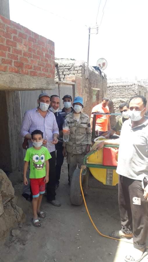 تطهير وتعقيم قرية الرحمانية  (2)