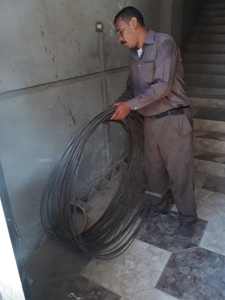 التحفظ على مواد البناء