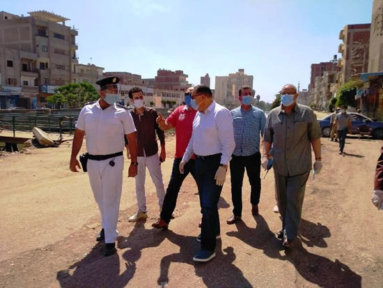 جولة محافظ الشرقية بمركز فاقوس (1)