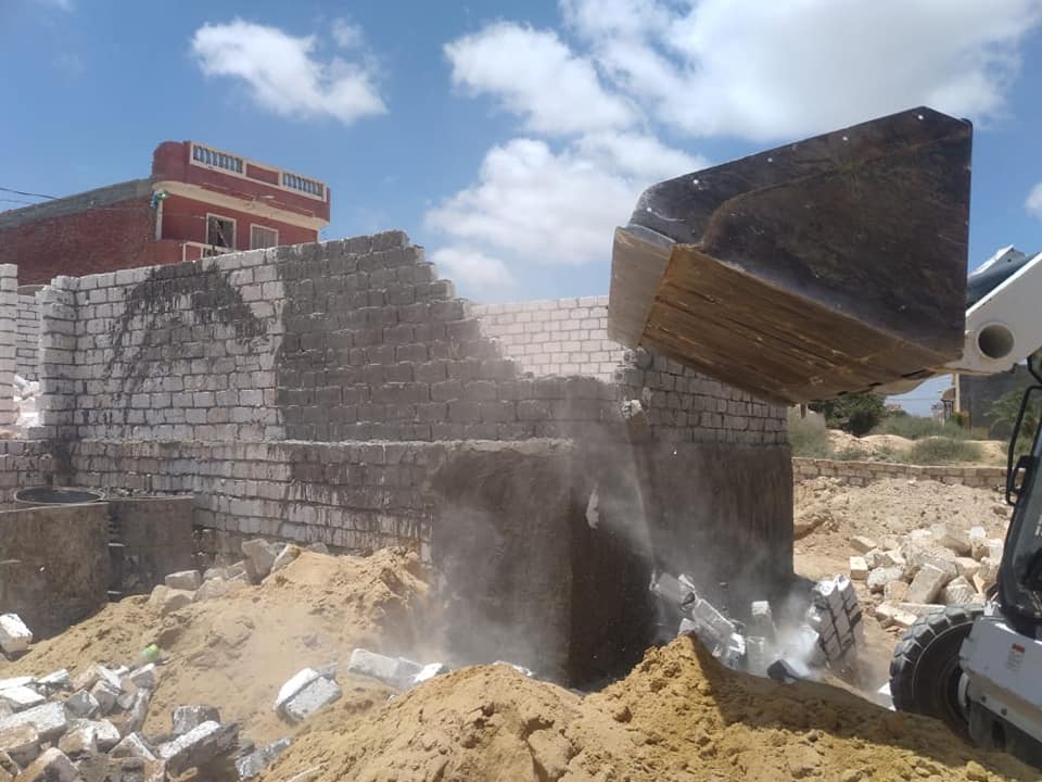 تعديات برج العرب