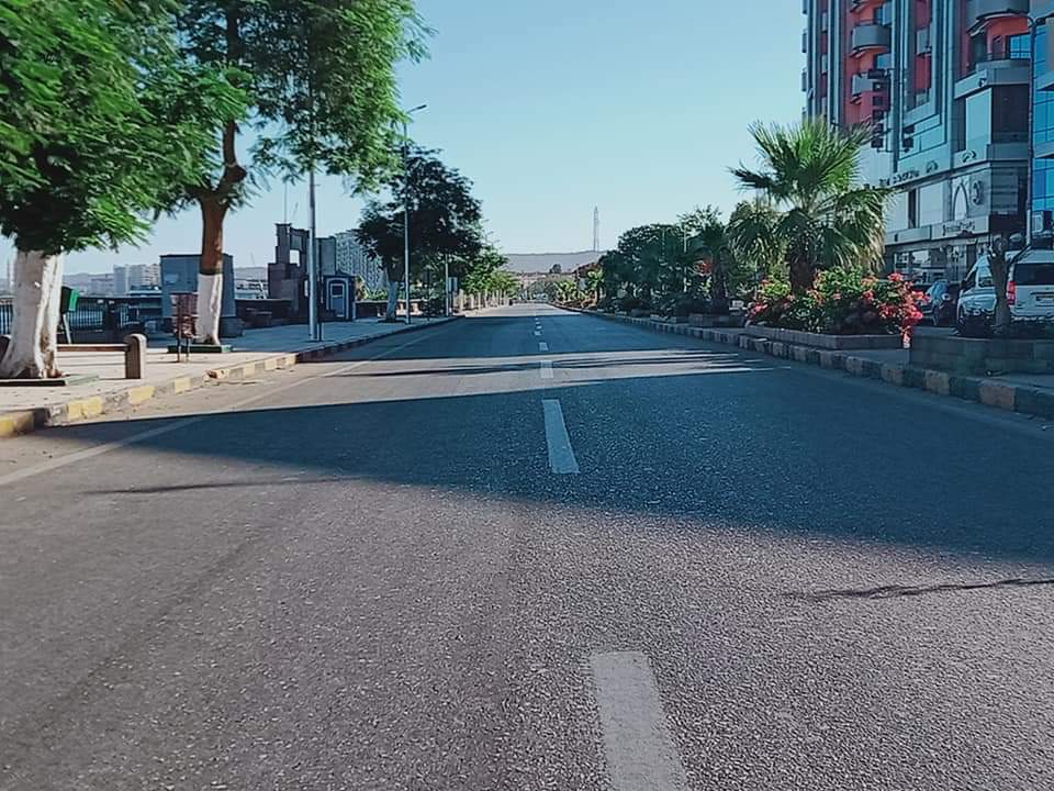 التصحيحكورنيش وشوارع أسوان  (7)