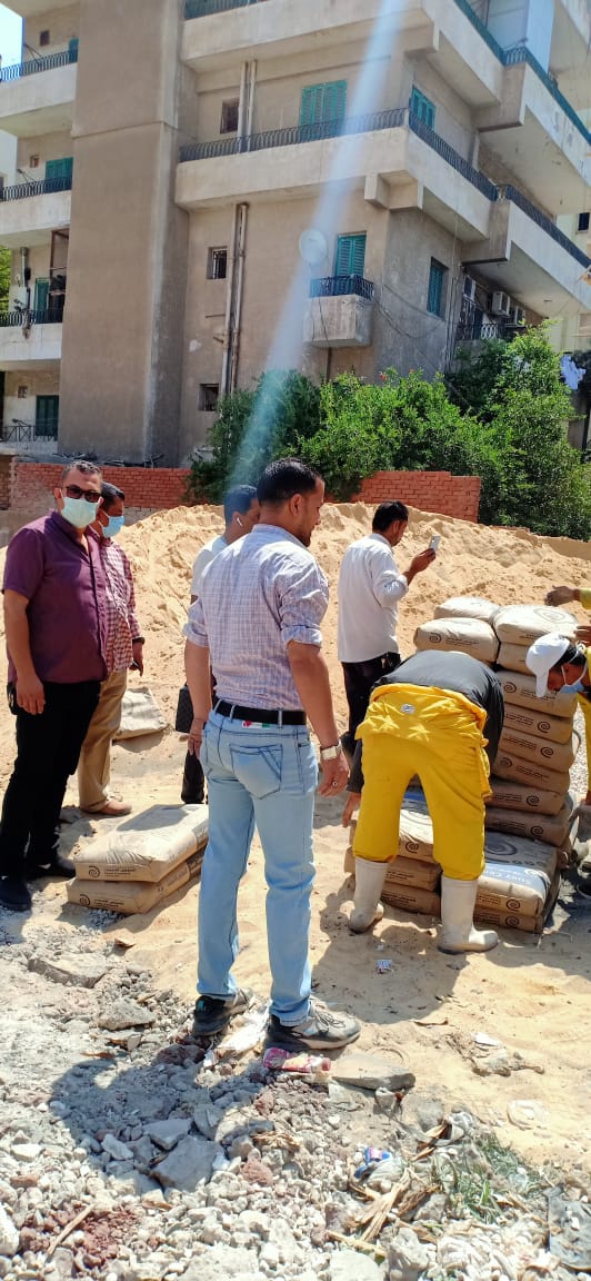 تطهير شوراع ومستشفي فاقوس بالشرقية (3)