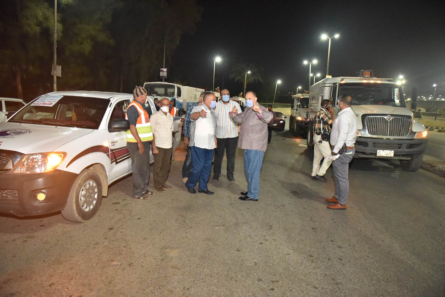 محافظ أسيوط يتفقد أعمال التطهير والنظافة بحي غرب (1)