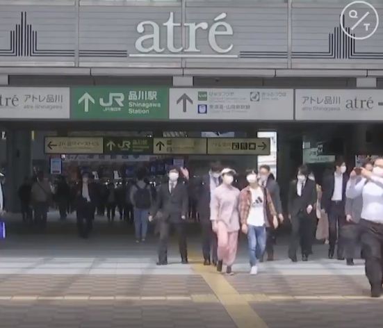 عودة الحياة لمحطة قطار طوكيو