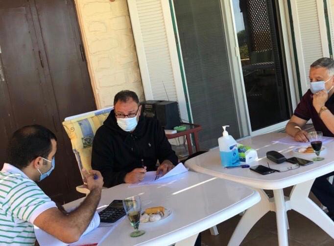 اجتماع الخطيب مع اللجنة المالية في الاهلي اجتماع الخطيب مع اللجنة المالية في الاهلي