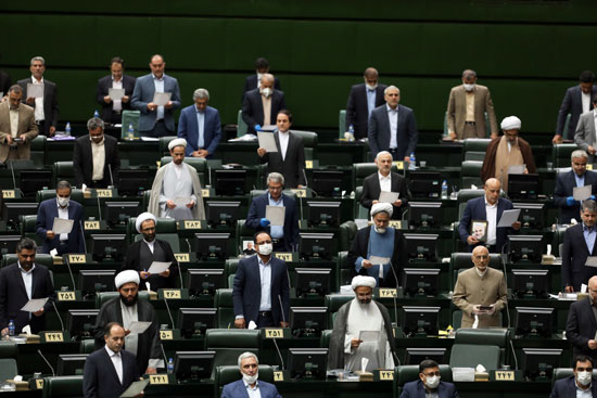 انعقاد جلسة البرلمان الايرانى